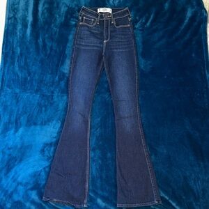 Hollister Dark Blue Flare Jeans